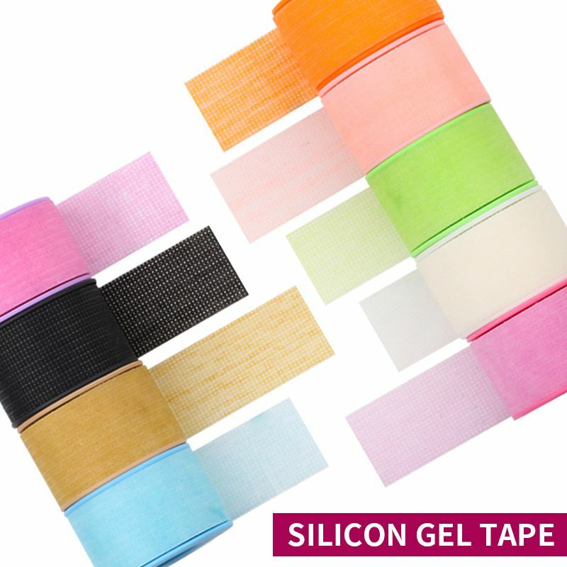 1 Roll Medische Siliconen Tapes Wimper Extensions Levert Waterdicht Ademend Voorkomen Allergie Kleurtape Make-Up Tools Gemerry