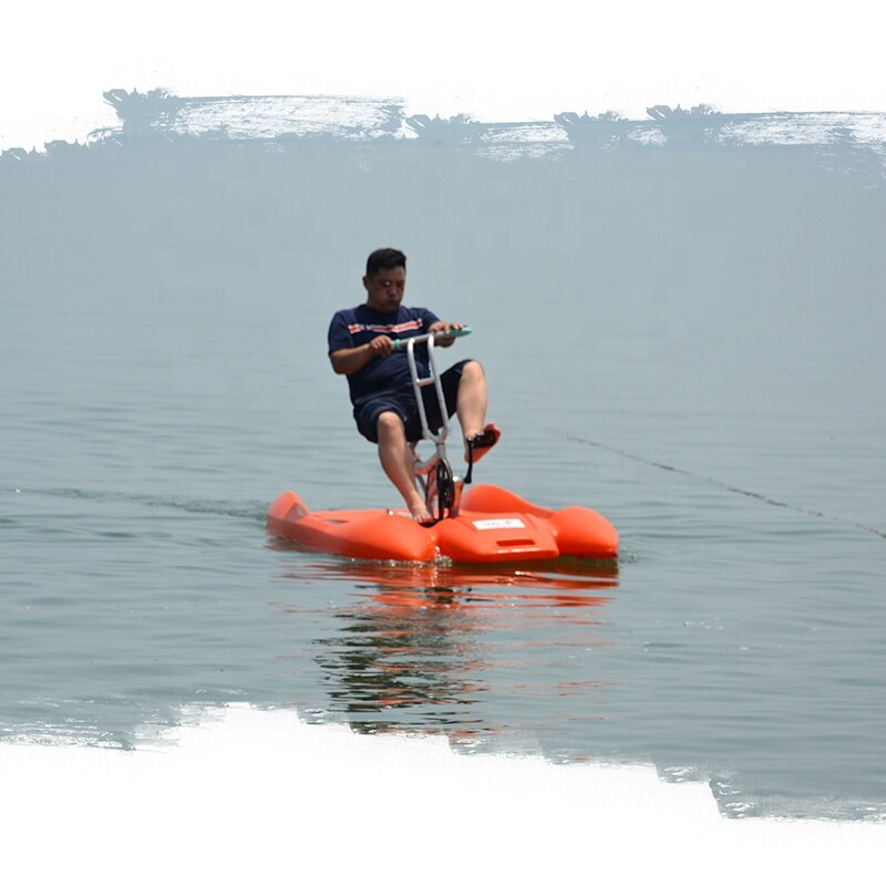 New summer popular single water bike,water bicycle float with after sales provided