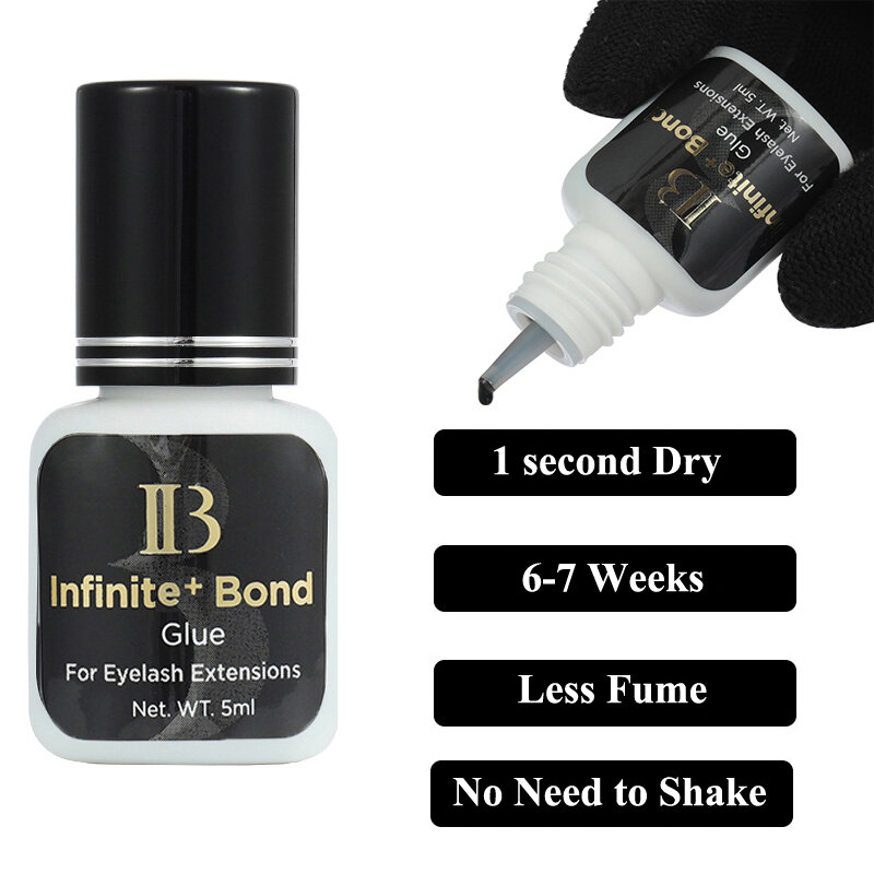 Original IB Lash Glue Super Plus Hyper Bond New Master Glue I-Beauty Eyelash Extension Adhesive Long Lasting Fast Dry Korea Glue
