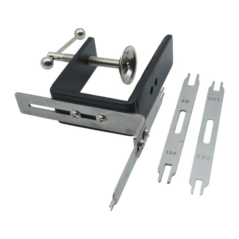 Sewing Zipper Installation Tool Equipment Peças de reparo Substituição Manual Simples Usando Zipper Puller for No Lock Slider Casa