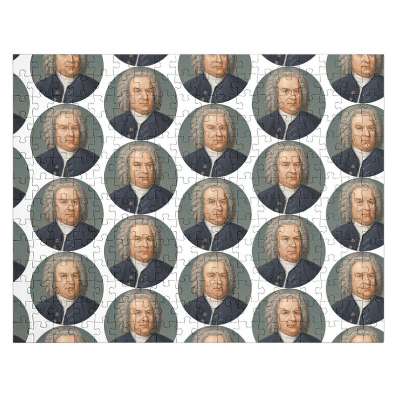 Johann Sebastian Bach Puzzle Jigsaw zdjęcie personalizowane prezenty personalizowane prezenty