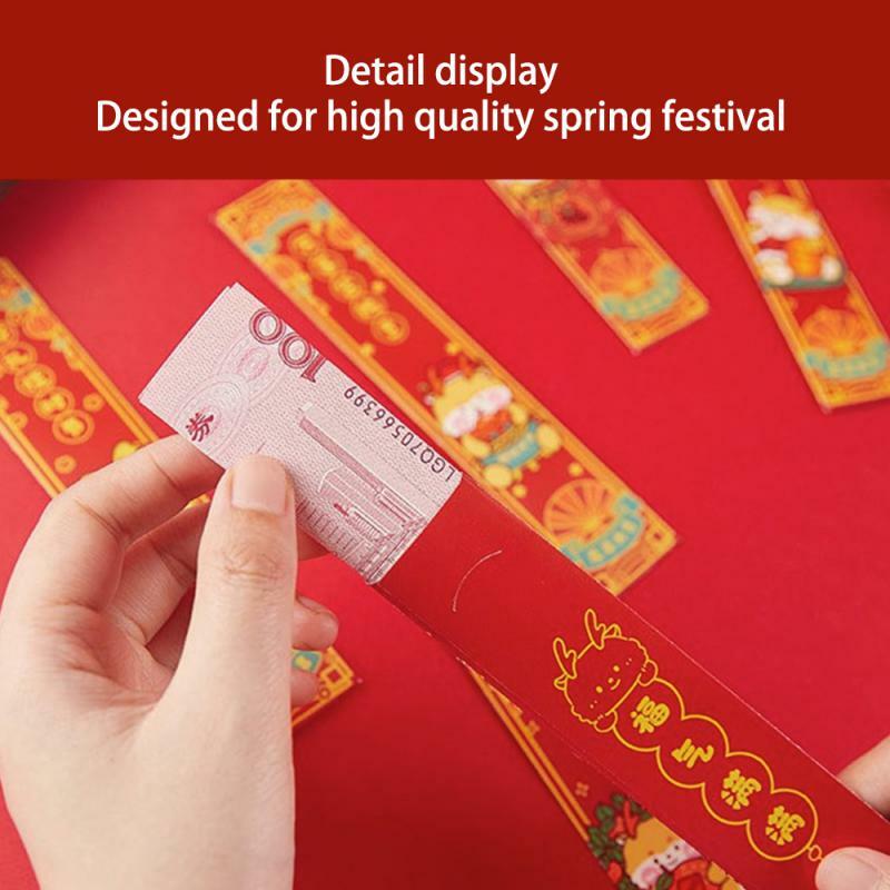 Can Stretch Red Envelopes Quality Tradition Chinese Traditional Gifts Red Envelope Blind Box Red Envelope Spacious Size Deluxe