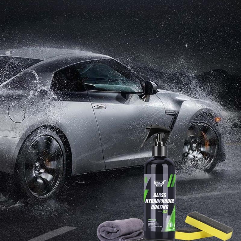Anti-Rain สำหรับกระจกรถยนต์กันน้ำ Anti-Fog Coating HGKJ S2 Windsreen สเปรย์กันน้ำอุปกรณ์ตกแต่งรถยนต์