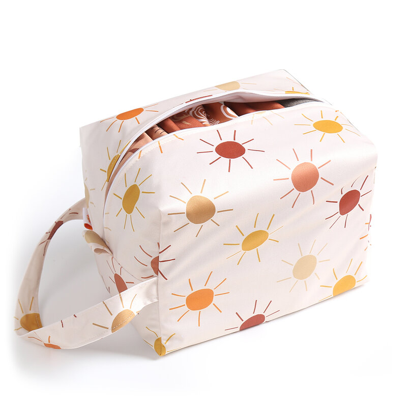 Rainbow&Iris Mummy Bag  tote bag waterproof diaper  Diaper Bag  Handbag  Washable