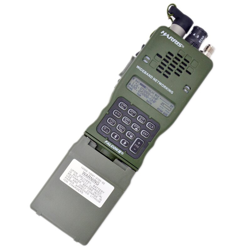 PRC-152A taktische Zwei-Wege-Radio UKW UHF 10W HD-Bildschirm optional GPS Kdu Controller Aluminium Air Band Empfänger Ham Walkie Talkie