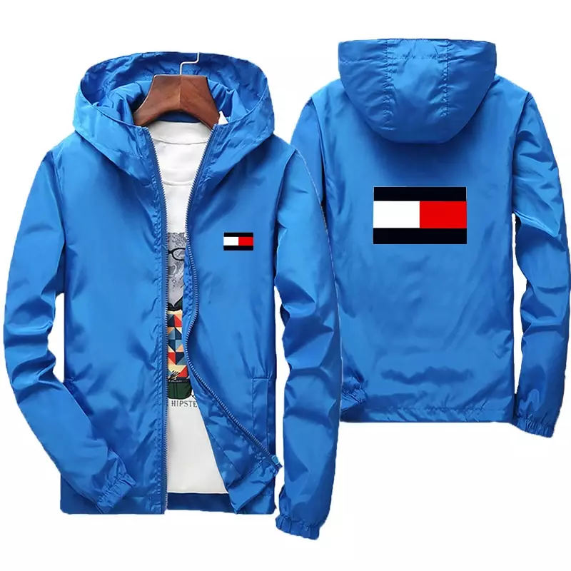 Trincheira com capuz impermeável masculina, jaqueta de caminhada ao ar livre, tática de pesca, moda casual, primavera outono, S-7XL, 2021