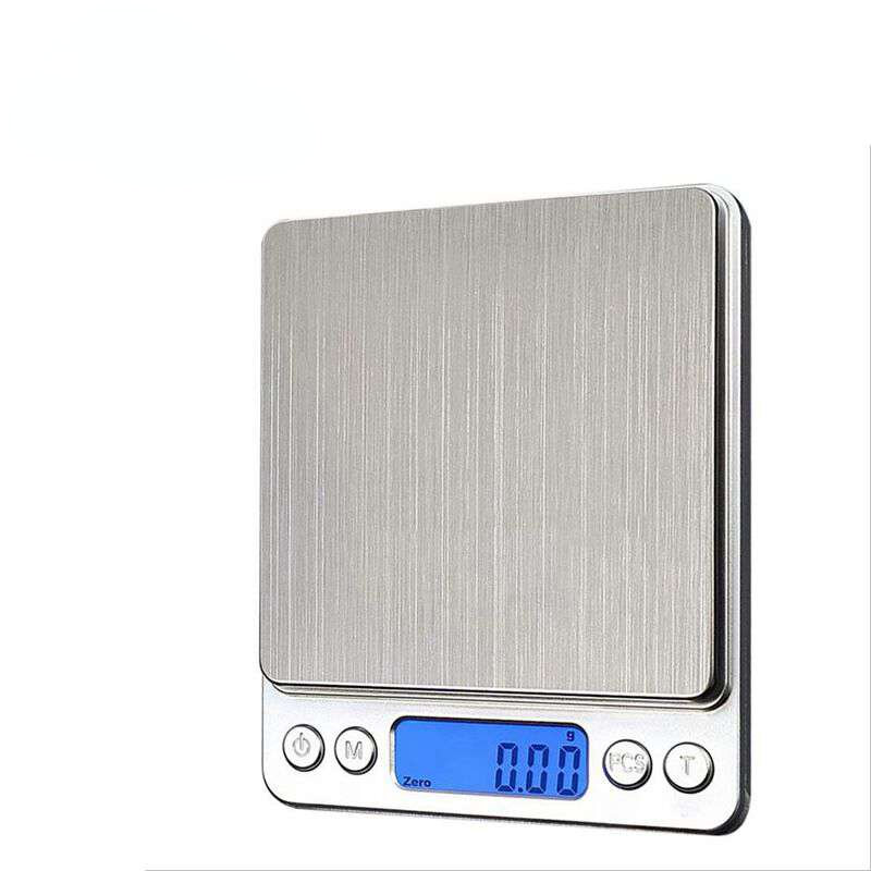3000g X 0.1g Digital Gram Escala Bolso Jóias Eletrônicas Peso Escala 500g X 0.01g Escala/NO Embalagem de Varejo