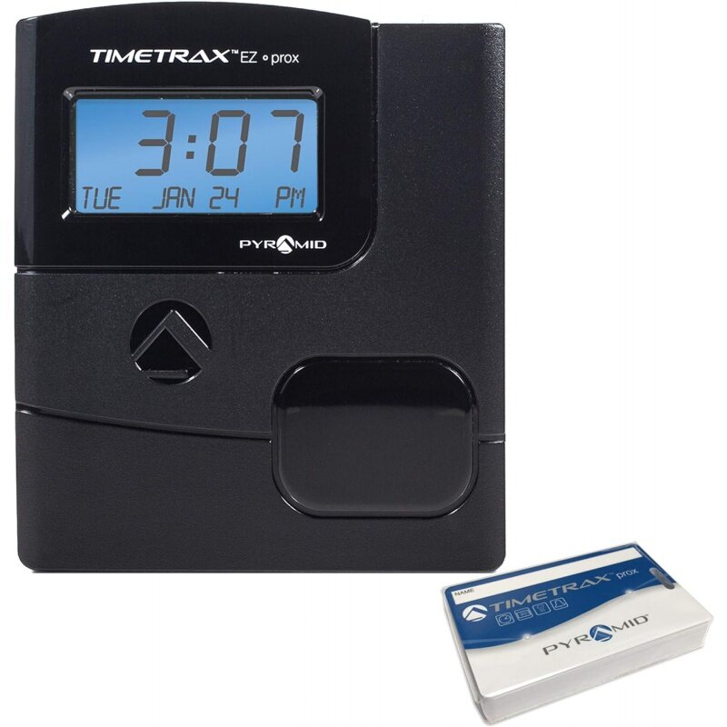 Pyramid Time Systems, PPDLAUBKN, TimeTrax Automated Proximity Time and Attendance Employee Time Clock System with Software Downl