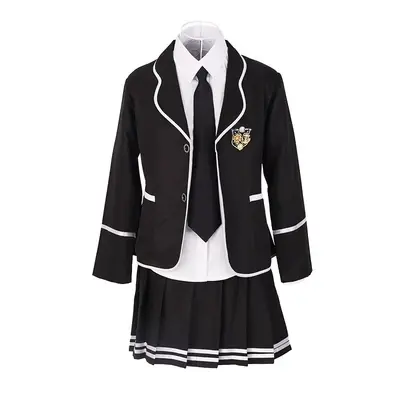 Students long-sleeved school uniforms Japan and South Korea JK uniforms junior high school boys and girls students suit