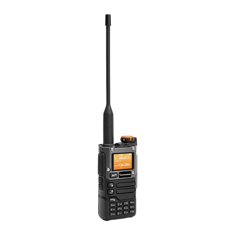 วิทยุกลางแจ้ง walkie talkies แบบพกพาชาร์จ VOX Type C ช่องหน่วยความจำ200 10ช่อง NOAA WEATHER dual band วิทยุ