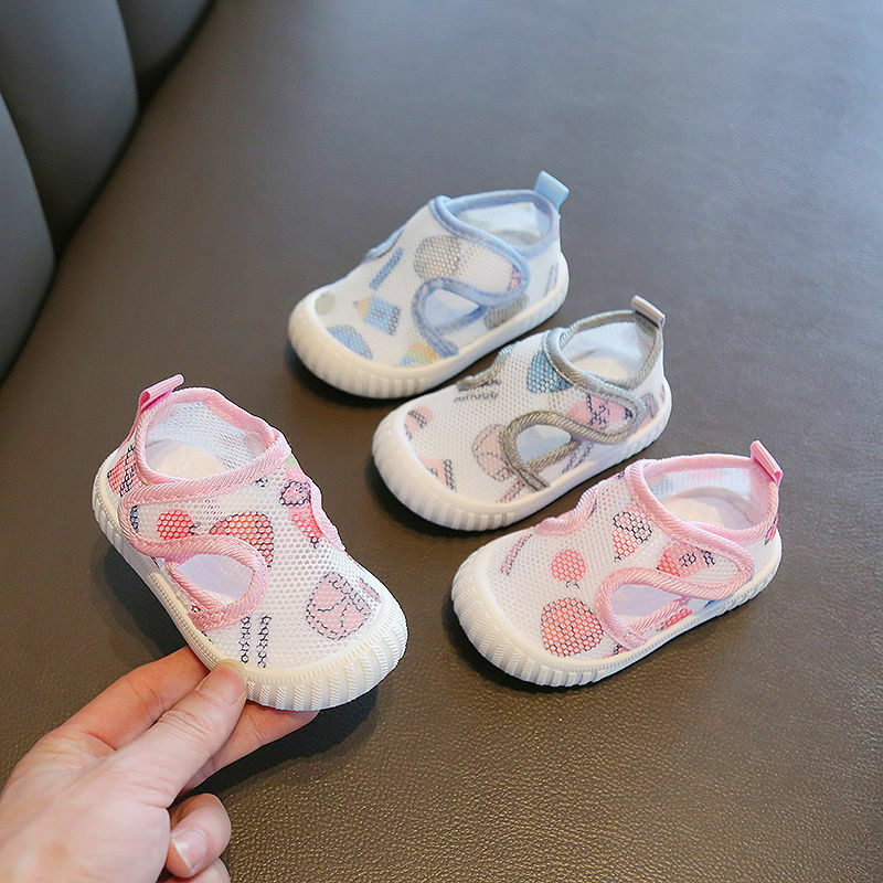 Sandálias de verão antiderrapantes para bebês meninos e meninas de 0 a 1 a 3 anos