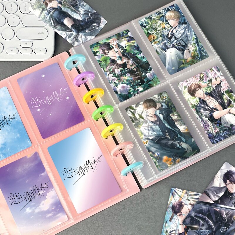 55pcs Anime Love and The Producer Lomo Card Cute EVOL X LOVE Hd Gavin Lucien Kilo Victor Photo Know Postcard Fans Collect Gifts