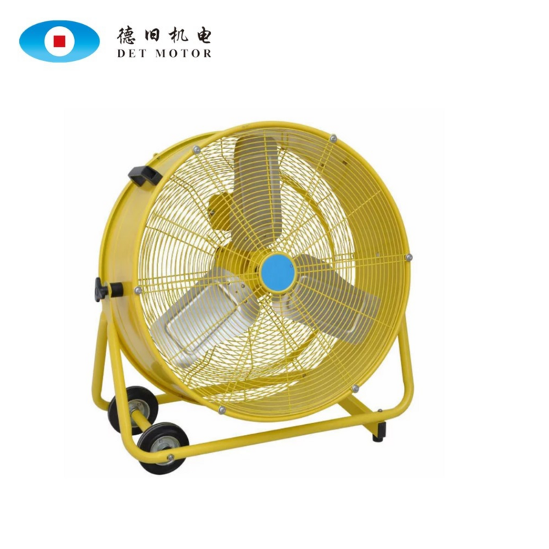 Ventilador de tambor de refrigeración de aire portátil Industrial de accionamiento directo para invernadero, alta velocidad, 36 pulgadas, 120V, 220V
