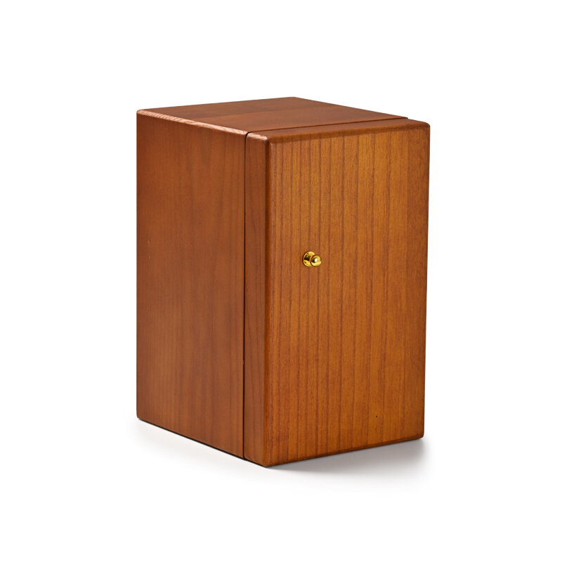 Oirlv-cajón organizador de joyas, caja de madera de 5 capas, a prueba de polvo