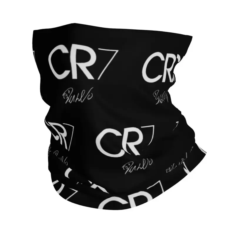 CR7 Signature Bandana Neck Cover stampato passamontagna Wrap sciarpa ciclismo corsa per uomo donna adulto per tutte le stagioni