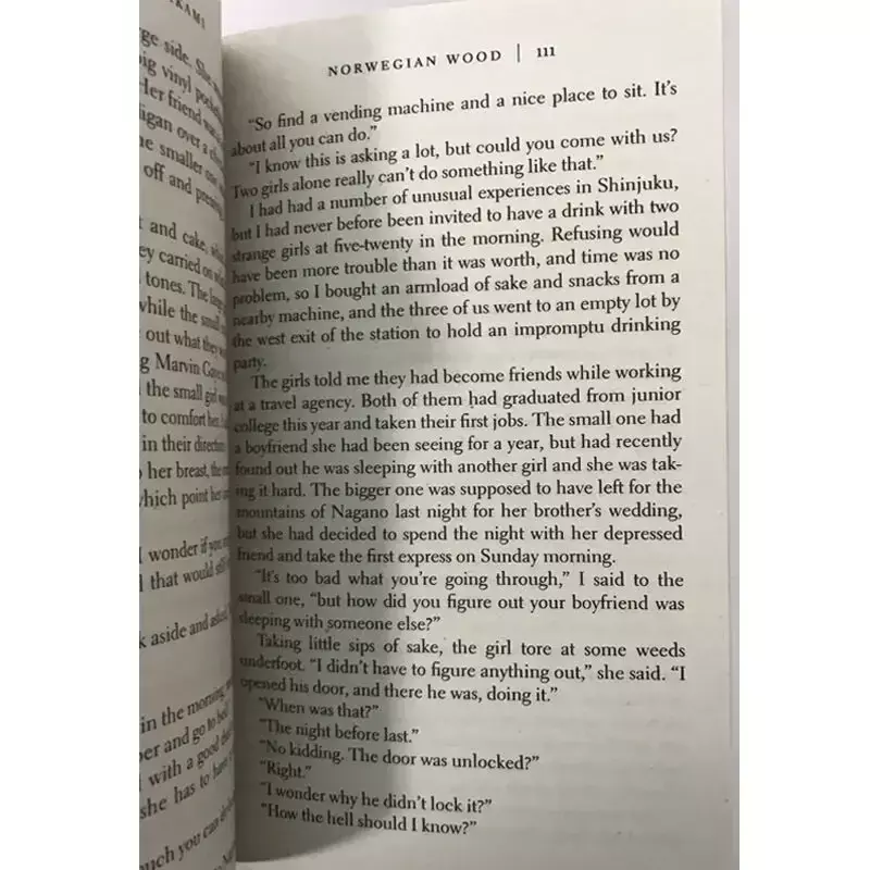 Teen Adult English Book: Norwegian Wood by Haruki Murakami, Paperback