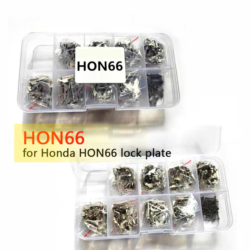 Lock wafer 340 pz/lotto HON66 piastra di bloccaggio in ottone per auto serratura a lamella wafer per accessori per la riparazione della serratura dell'auto HONDA