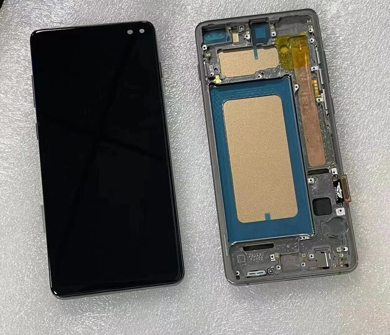 High Quality TFT For Samsung Galaxy S10 Plus Display G975 SM-G975F/DS Touch ScreenDigitizer Assembly with Frame,Face recognition