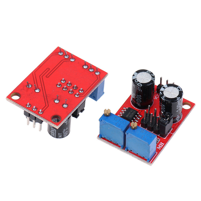 Módulo generador de señal de onda cuadrada ajustable, 2 piezas, NE555