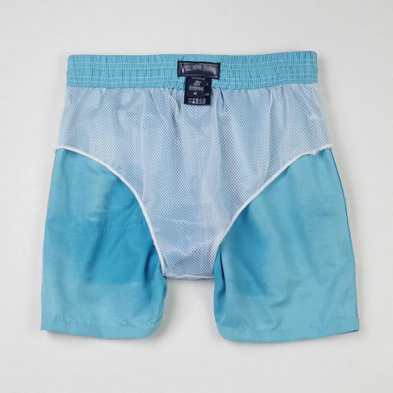 Pantalones cortos de playa para hombre, bañador de alta calidad con estampado de tortugas, con capa interior de red, novedad de 2024