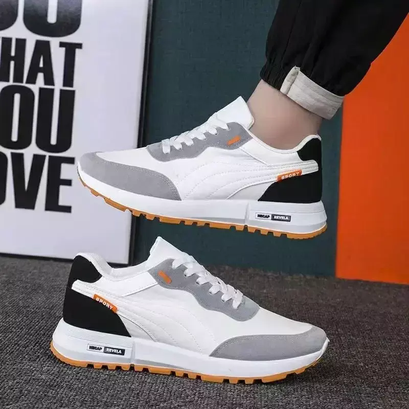 2023 The New Casual Athletic Shoes Fashion Flat Casual Shoes Soft Bottom Outdoor Men's Shoes Autumn  Light Low Top  Men's Shoes