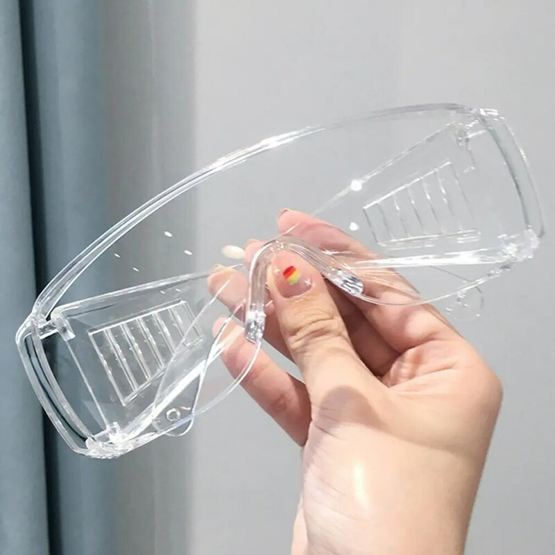 Nuovi occhiali di sicurezza Lab Eye Protection occhiali protettivi medici lenti trasparenti occhiali di sicurezza sul posto di lavoro forniture antipolvere
