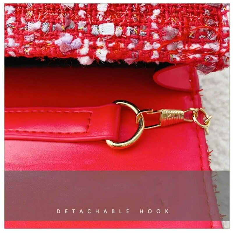 Pearl Handle Mini Chain Crossbody Bag Fashion Bow-knot Coin Purse Princess Shoulder Bag Square Clutch Bag Kid's Handbag