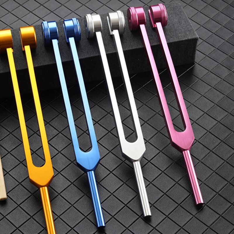 Tuning Fork 128Hz Body Tuning Forks for Healing Tuning Fork Medical Sound Healing Therapy DNA Repair Violin/Guita