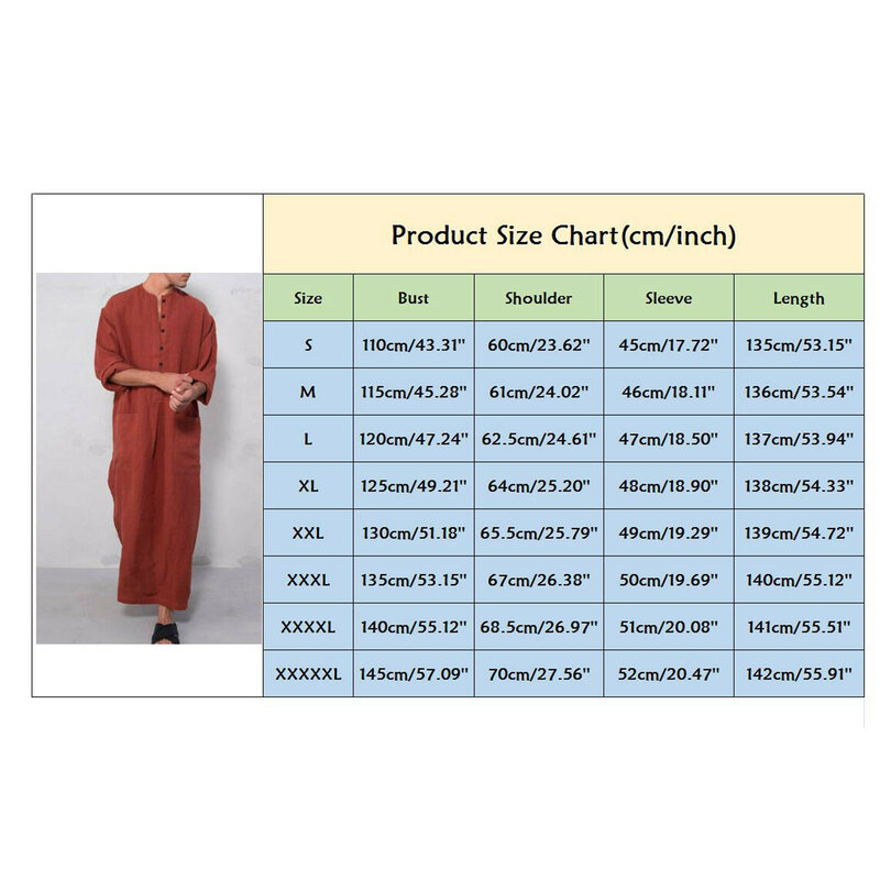 Jubba Thobe Men Islamic Arabic Kaftan Solid Short Sleeve Loose Retro Robes Abaya Middle Ethnic East Muslim Clothing mens robe