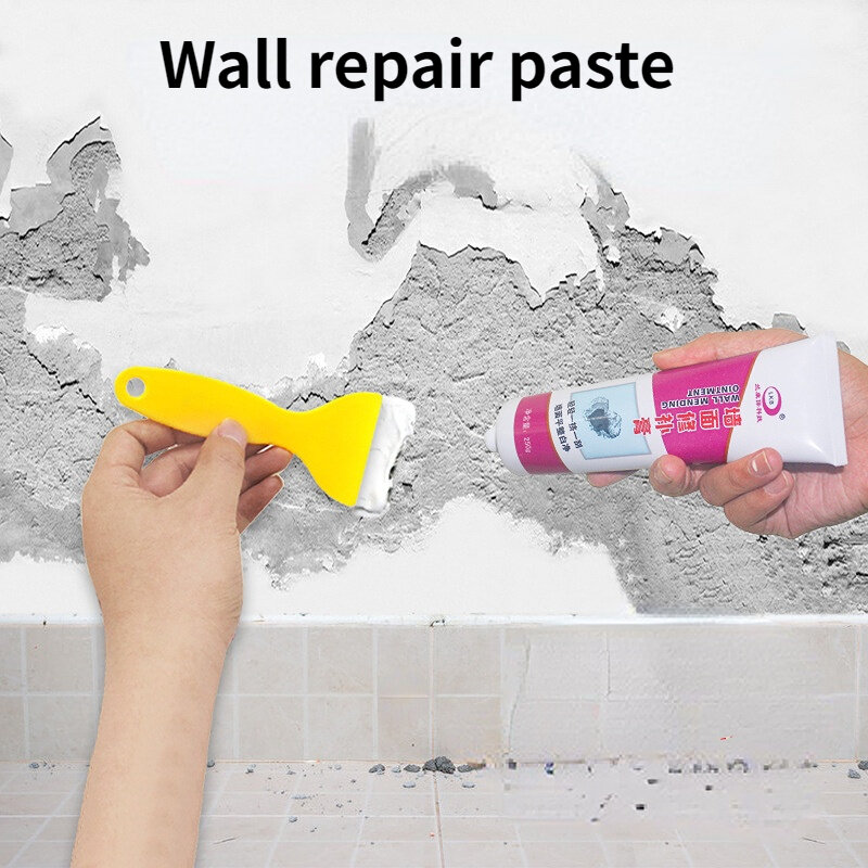 Pasta de reparación de pared interior, cubierta de masilla para reparación de grietas, renovación de Graffiti, masilla para el hogar, 250g