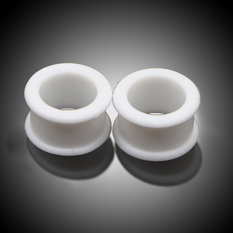 Kit de anillos de estiramiento de Phimosis, expansor de calibre Flexible de silicona hueca de tamaño grande de 3-38mm, tapones de túnel de oreja de carne de doble campana