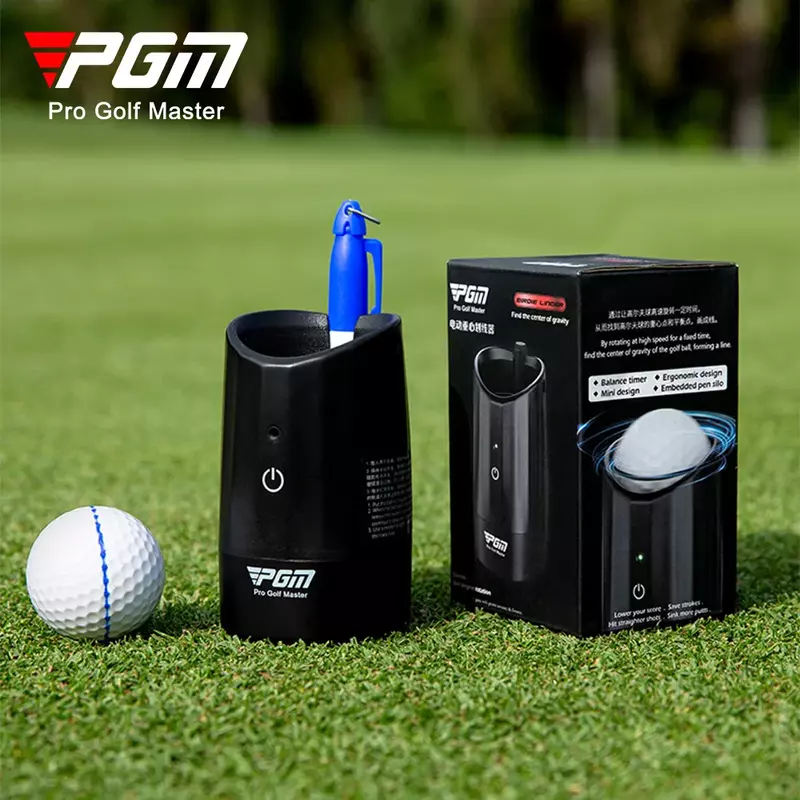 PGM CHECK-GO PRO Golf, cajón de bola de trazado eléctrico, encuentra la línea de distribución del centro de gravedad, accesorios de Golf
