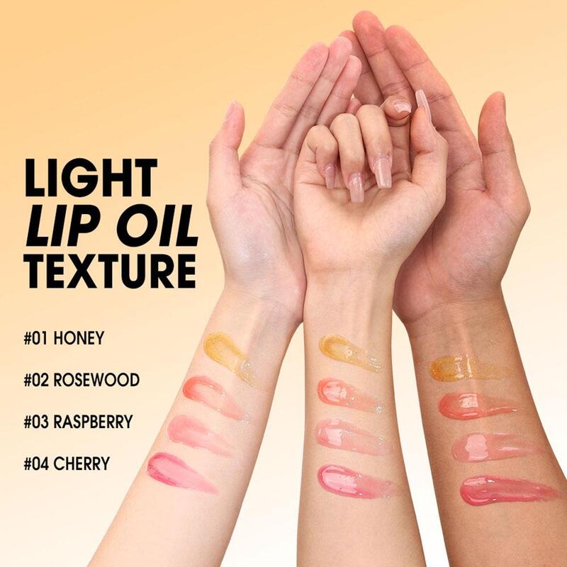 Hidratante Lip Oil Gloss Plumper Maquiagem, Hidratante Tint, Glitter Cosméticos, Brilhante Primer Balm, Sexy, Nonsticky Água, K6B3