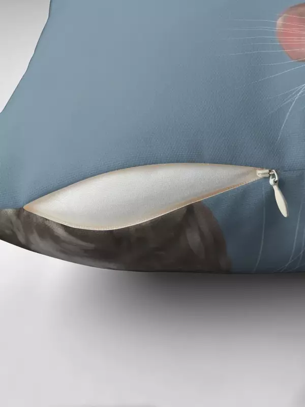 The Peeking Rat Throw Pillow Cushions Cover Decorative Cushions For Living Room Custom Cushion Photo