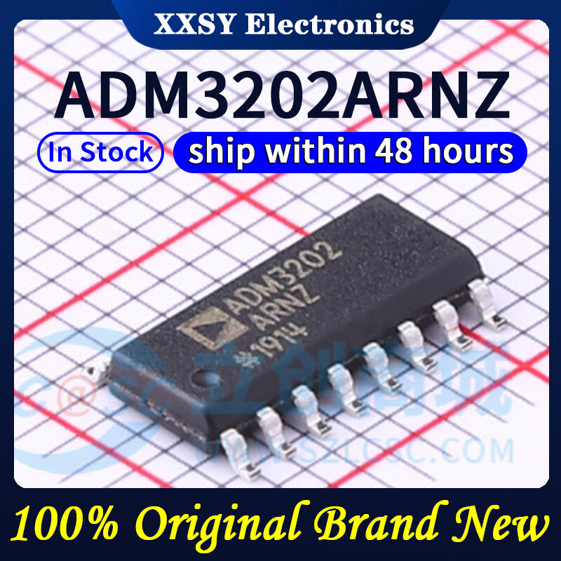 ADM3202ARNZ-REEL7 SOP16 ADM3202, высокое качество, 100% оригинал, новинка