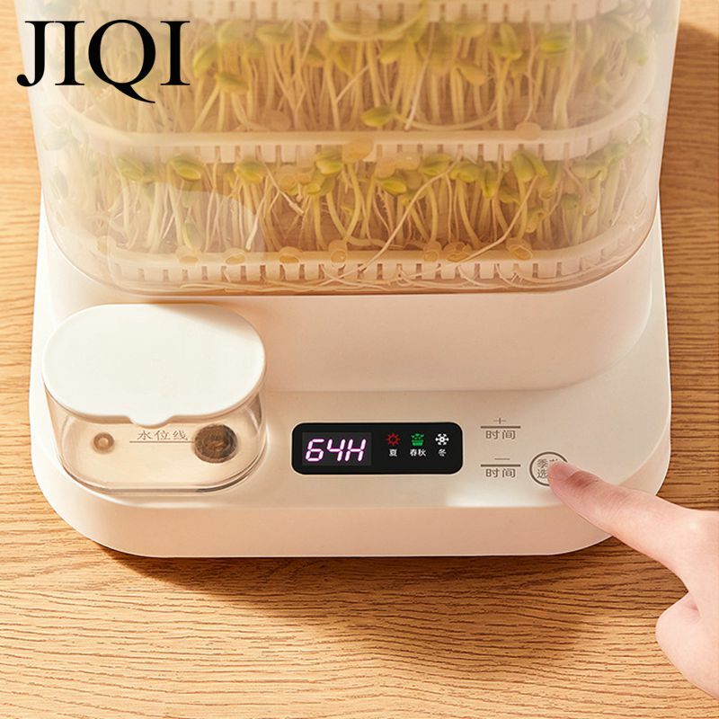 6 Trays Food Dehydrator Touch Control Thermostatic Fruit Dryer 24H Timer Stainless steel Roast Machine Bake Vegetable Meat Snack