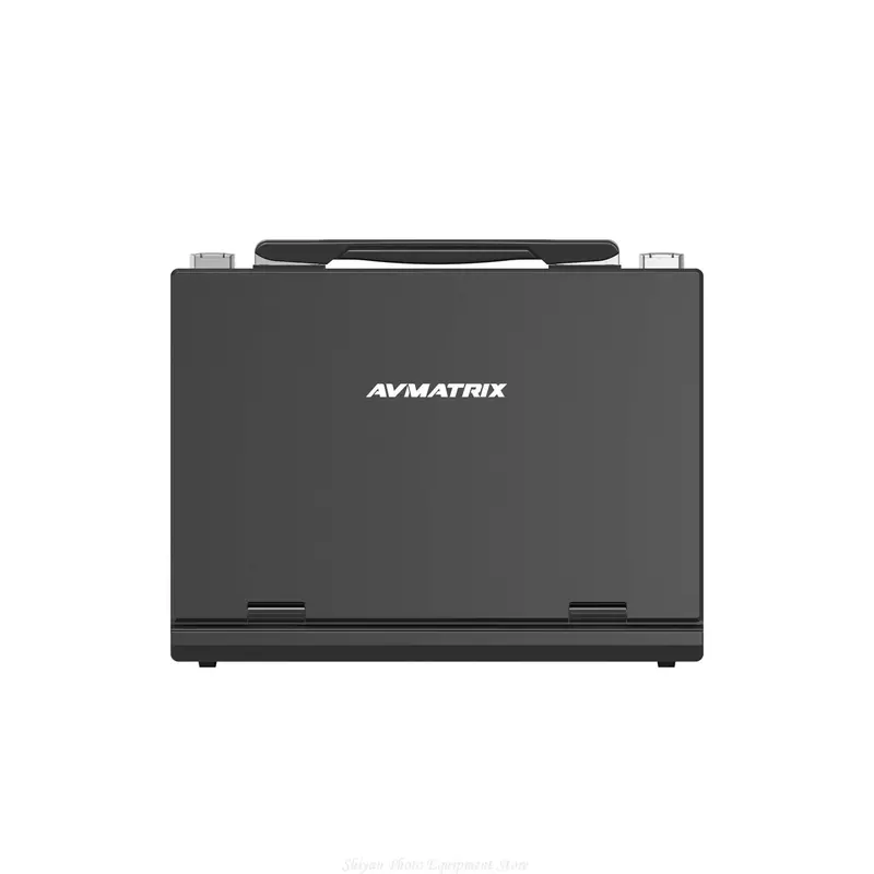 AVMATRIX-conmutador portátil PVS0613 de 13,3 pulgadas, 6 canales, SDI/HDMI, multiformato de vídeo, FHD, LCD, con mezclador de Audio, modo PiP, interfaz GPIO