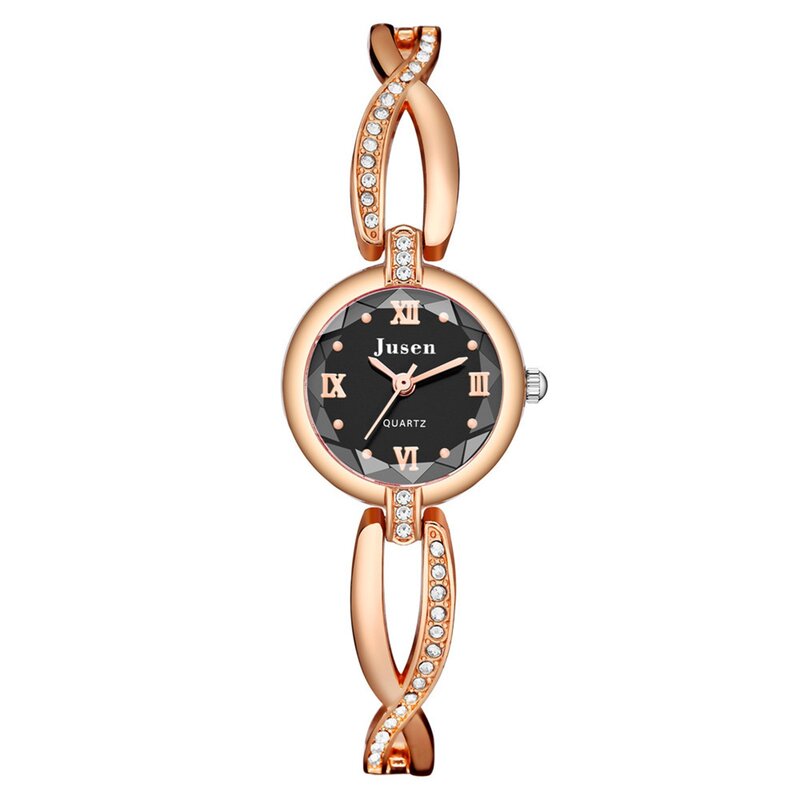 Damski luksusowy wykwintny zegarek w stylu college'u Mały delikatny zegarek na bransolecie Modny diamentowy zegarek studencki na bransoletce Relogios Feminino