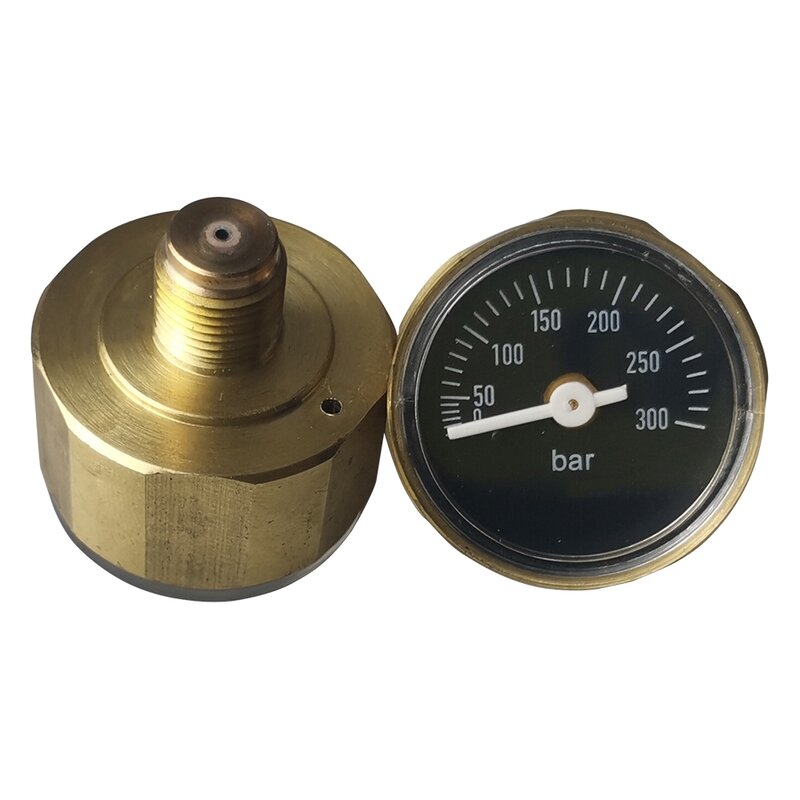 FX Accessories 28mm Dial Air Pressure Gauge Manometer 200 Bar 300Bar With G1/8 Thread