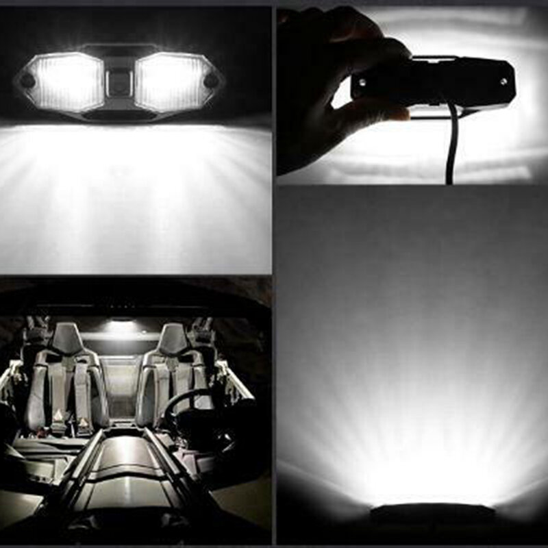 Совершенно новый комплект светодиодного освещения, светодиодный купольный светильник льник для Polaris RZR UTV 4WD, светодиодный купольный светильник, комплект светодисветильник для Polaris RZR UTV 4WD