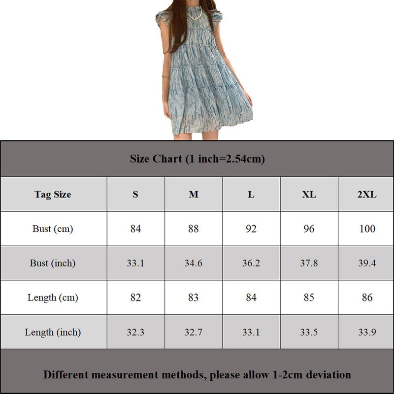 Floral Dress Dress Casual Loose College Mini Flying Sleeves Fully Niche Design Retro Fashion Summer Sweet Temperament