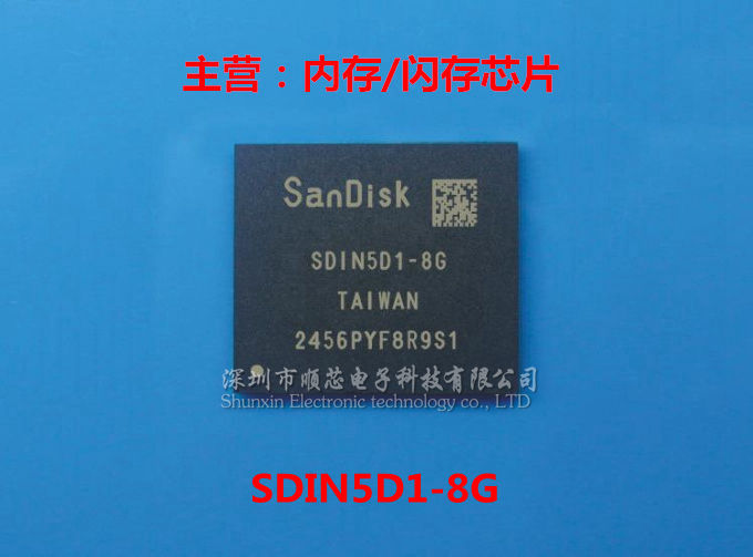 5 pièces SDIN7DU2-8G SDIN4C2-16G SDIN8DE1-8G SDIN5C1-8G SDIN4C1-8G SDIN9DS2-16G SDIN5D2-2G SDIN5D2-8G 100% nouveau