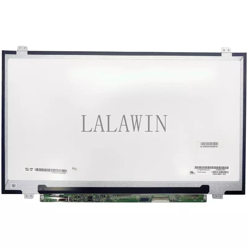 LP140WF6 LP140WF6 SPD1 (SP)(D1) IPS แล็ปท็อปนำหน้าจอ LCD 1920 × 1080 30พิน14.0 "Full-HD