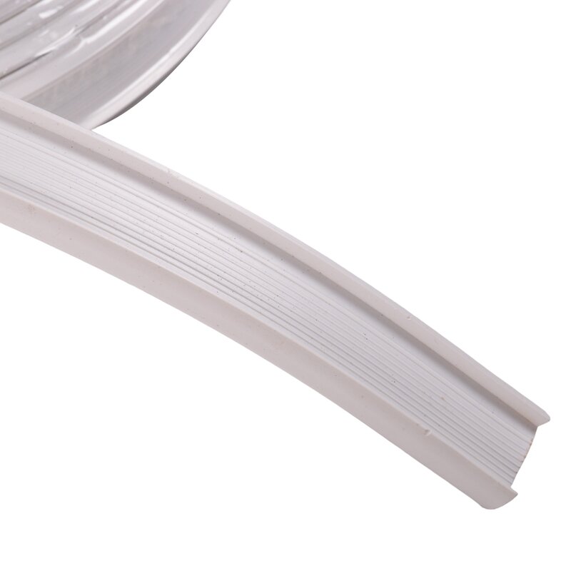 5M Track Rod Rail Plastic Flexible Ceiling Mounted Curtain Curved Rail Accessories Home Decor