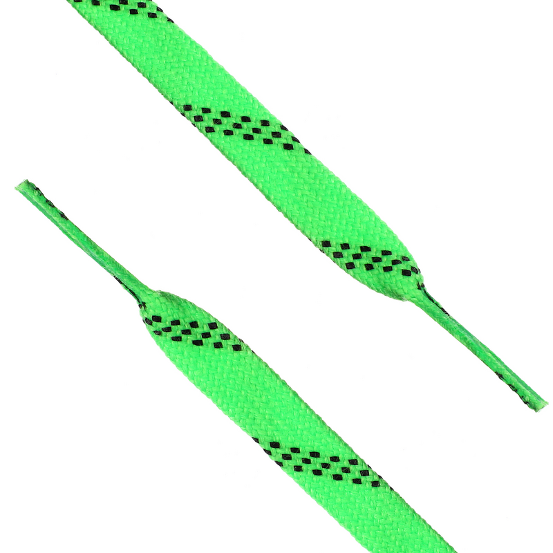 Ice Hockey Waxed Skate Laces 96inch Dual Layer Braid Reinforced Tips For Hockey Skate Shoe Lace Hockey Ski Skates
