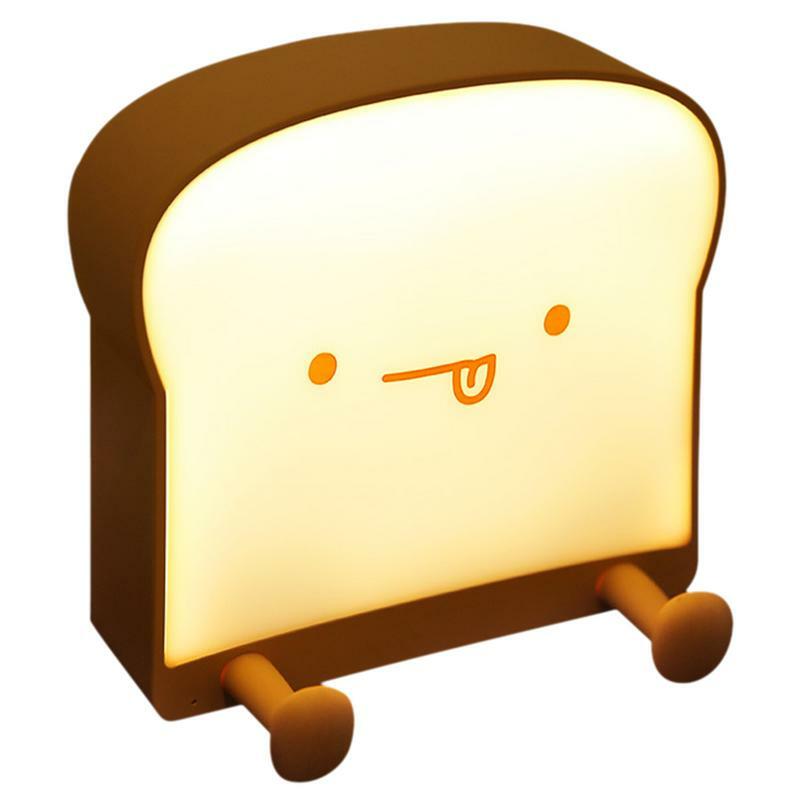 Lampe de Toast Portable Rechargeable pour Bol et Garçons, Veilleuse Mignonne, Chambre à Coucher, Lampe de oral et, Cadeaux d'Anniversaire