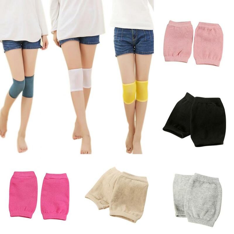 Bantalan pelindung lutut termal untuk wanita, bantalan pelindung lutut polos hangat Musim Panas netral