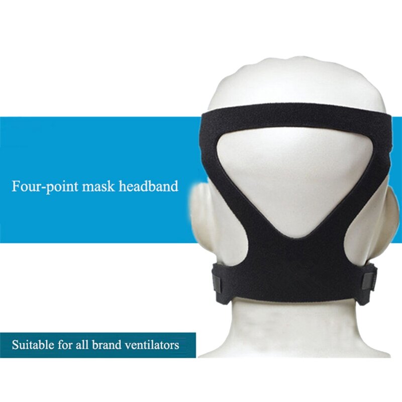 3X Universal CPAP Mask Headgear Strap For Resmed Mirage Series,  Respironics CPAP (Headgear Only)