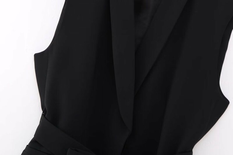 Комплект женский из 2 предметов, жилет с поясом и винтажные подвесные брюки, женский жилет, шикарный топ, новинка 2023