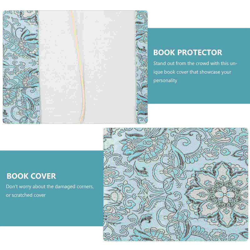 Exotic Handmade Cloth Book Cover Notebook Fabric A5 Adjustable Covers for Hardcover Binding Jacket Reusableation Student